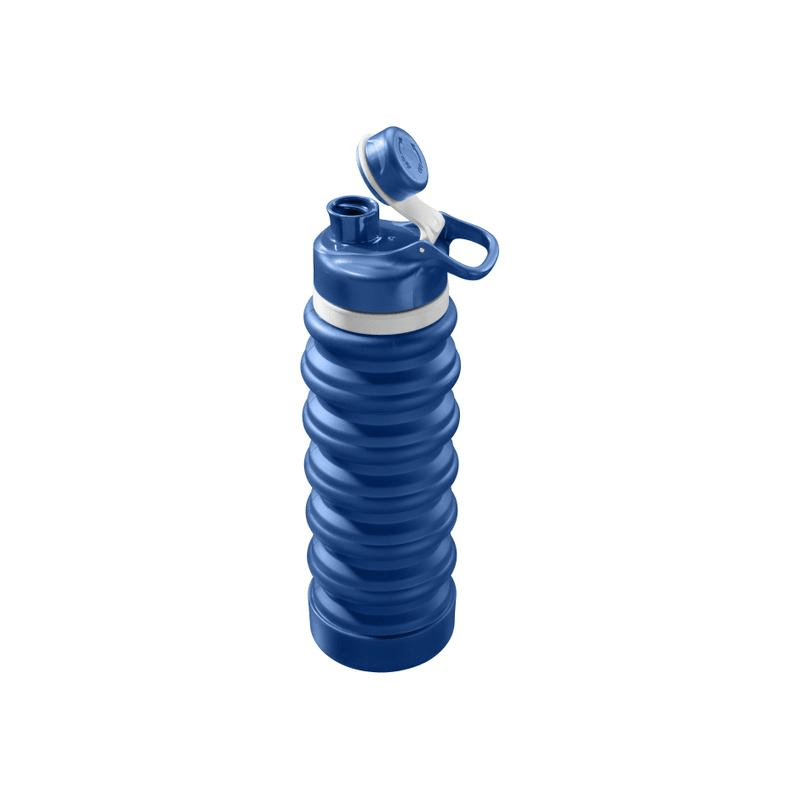 Rebottle Cellularline Collapsible Bottle 750ml Blue - FLASKS - Beattys of Loughrea
