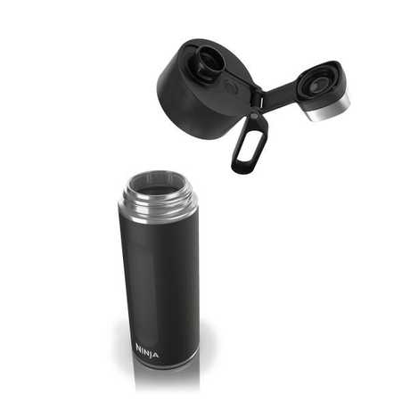 Ninja Thirsti 530 ml Travel Bottle – Black DW1801EUUKBK - LIQUIDISERS - Beattys of Loughrea