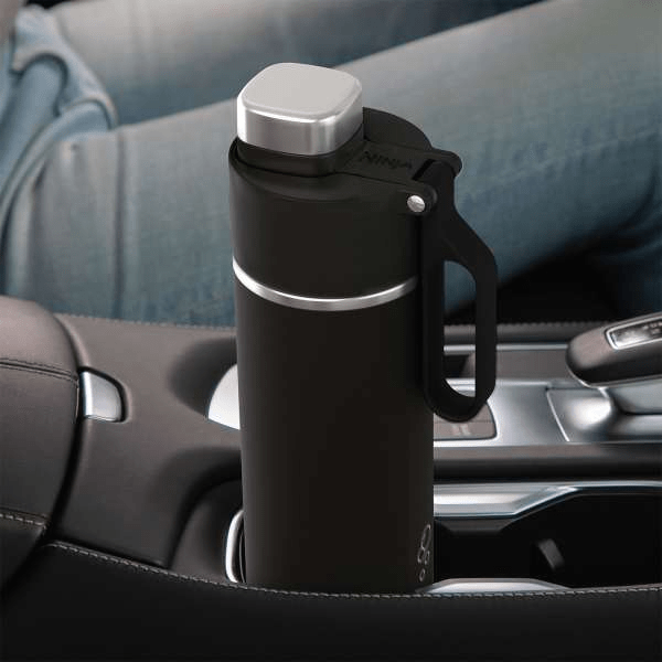 Ninja Thirsti 530 ml Travel Bottle – Black DW1801EUUKBK - LIQUIDISERS - Beattys of Loughrea