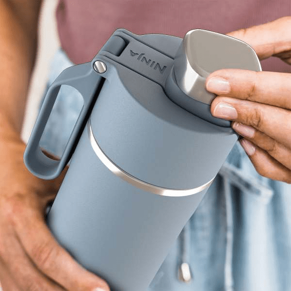 Ninja Thirsti 530 ml Travel Bottle – Blue DW1801EUUKBL - LIQUIDISERS - Beattys of Loughrea