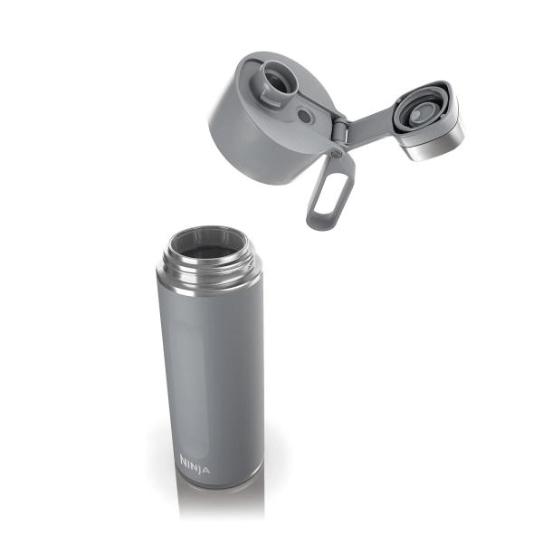 Ninja Thirsti 530 ml Travel Bottle – Grey DW1801EUUKGY - LIQUIDISERS - Beattys of Loughrea