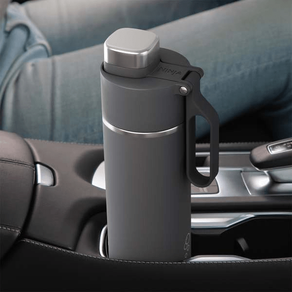 Ninja Thirsti 530 ml Travel Bottle – Grey DW1801EUUKGY - LIQUIDISERS - Beattys of Loughrea