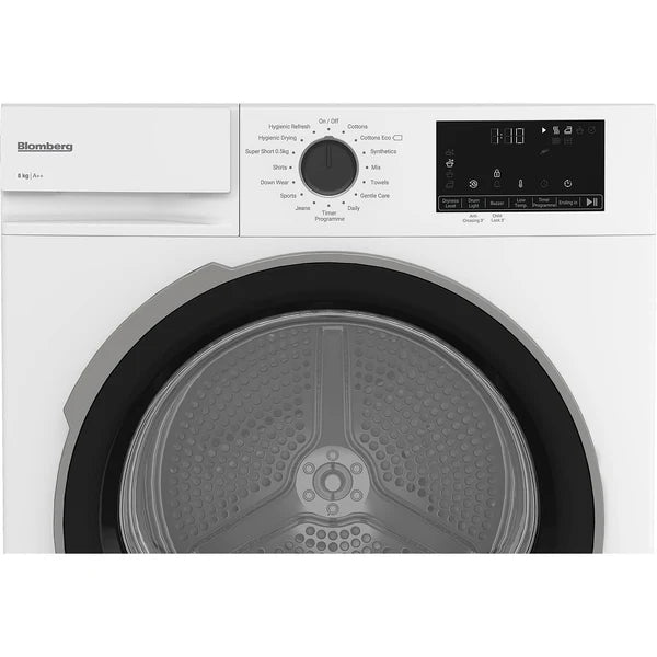 Blomberg 8kg Heat Pump Tumble Dryer A++ | LTA18320W - TUMBLE DRYERS - Beattys of Loughrea
