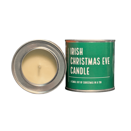 Irish Candle Tin Small - Christmas Eve - CANDLES - Beattys of Loughrea