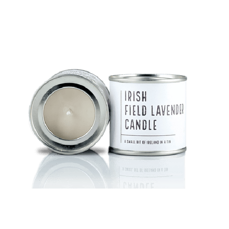Irish Candle Tin Small - Field Lavender - CANDLES - Beattys of Loughrea