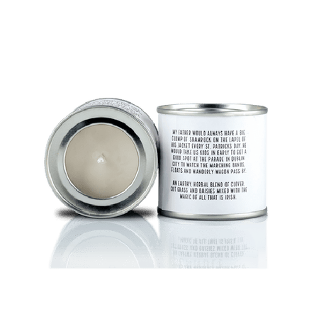 Irish Candle Tin Small - Shamrock - CANDLES - Beattys of Loughrea