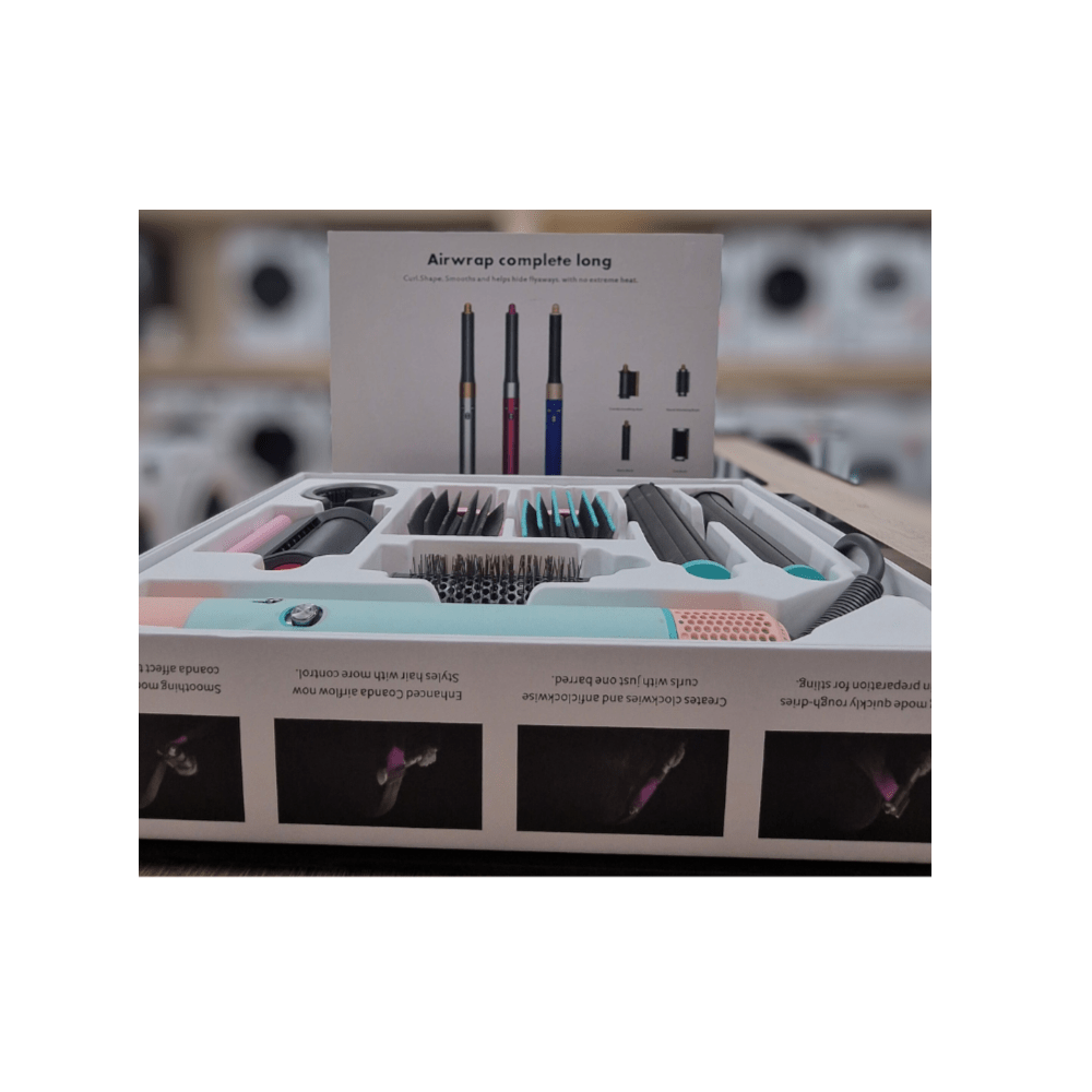 Conada Airwrap Complete Long 1300W 7 - in - 1 Mains Multi Hair Styler – XF - 08XF - HAIR DRYER - Beattys of Loughrea