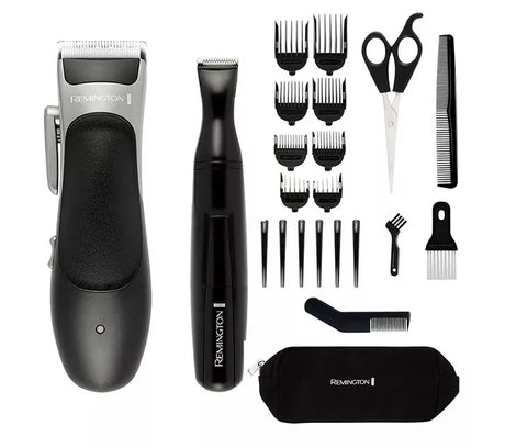 Remington Stylist 25-Piece Self-Sharpening Hair Clipper Kit | HC367 - HAIR CLIPPERS - Beattys of Loughrea