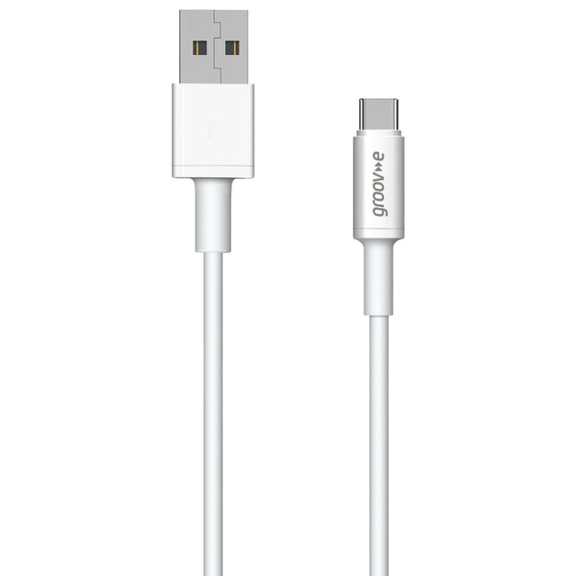Groov-e GVMA001WE USB-C to USB-A Charging Cable