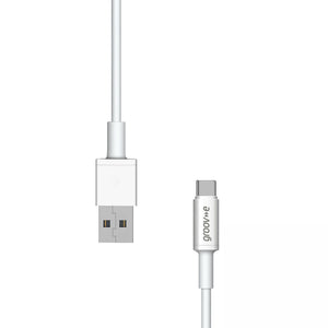 Groov-e GVMA001WE USB-C to USB-A Charging Cable
