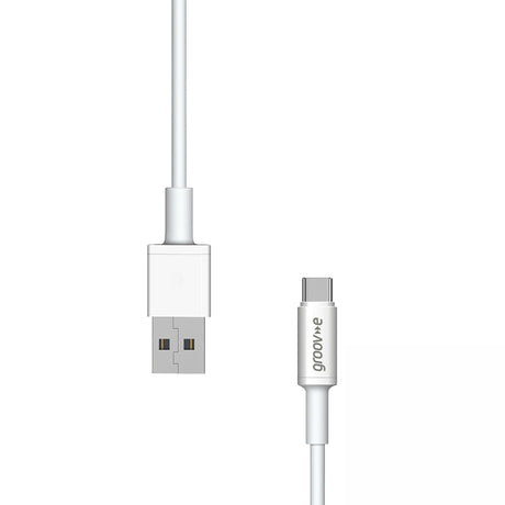 Groov-e GVMA001WE USB-C to USB-A Charging Cable - LEADS - Beattys of Loughrea