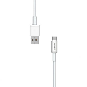 Groov-e USB-C to USB-A Cable 2m - White - LEADS - Beattys of Loughrea