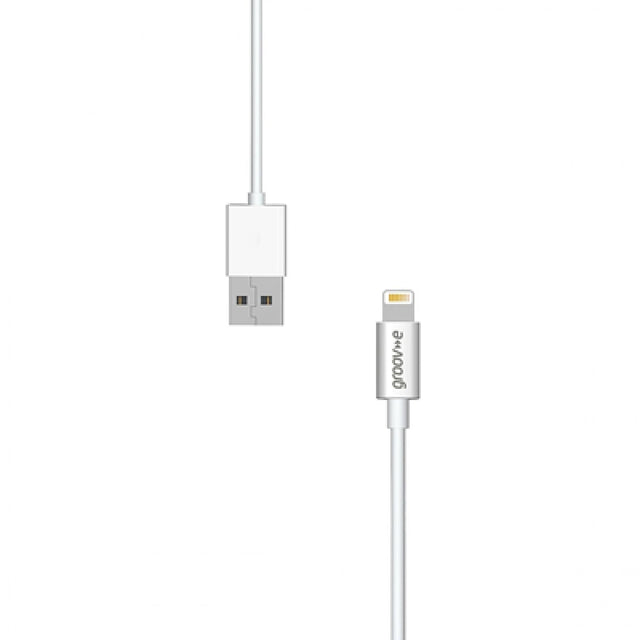 Groov-e MFi Lightning to USB-A Cable 1m - White