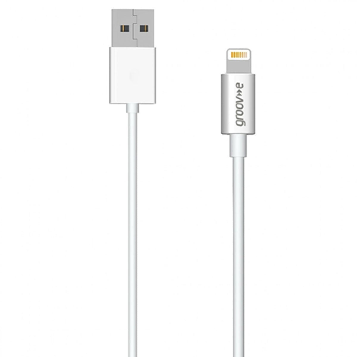 Groov-e MFi Lightning to USB-A Cable 1m - White