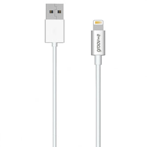 Groov-e MFi Lightning to USB-A Cable 1m - White