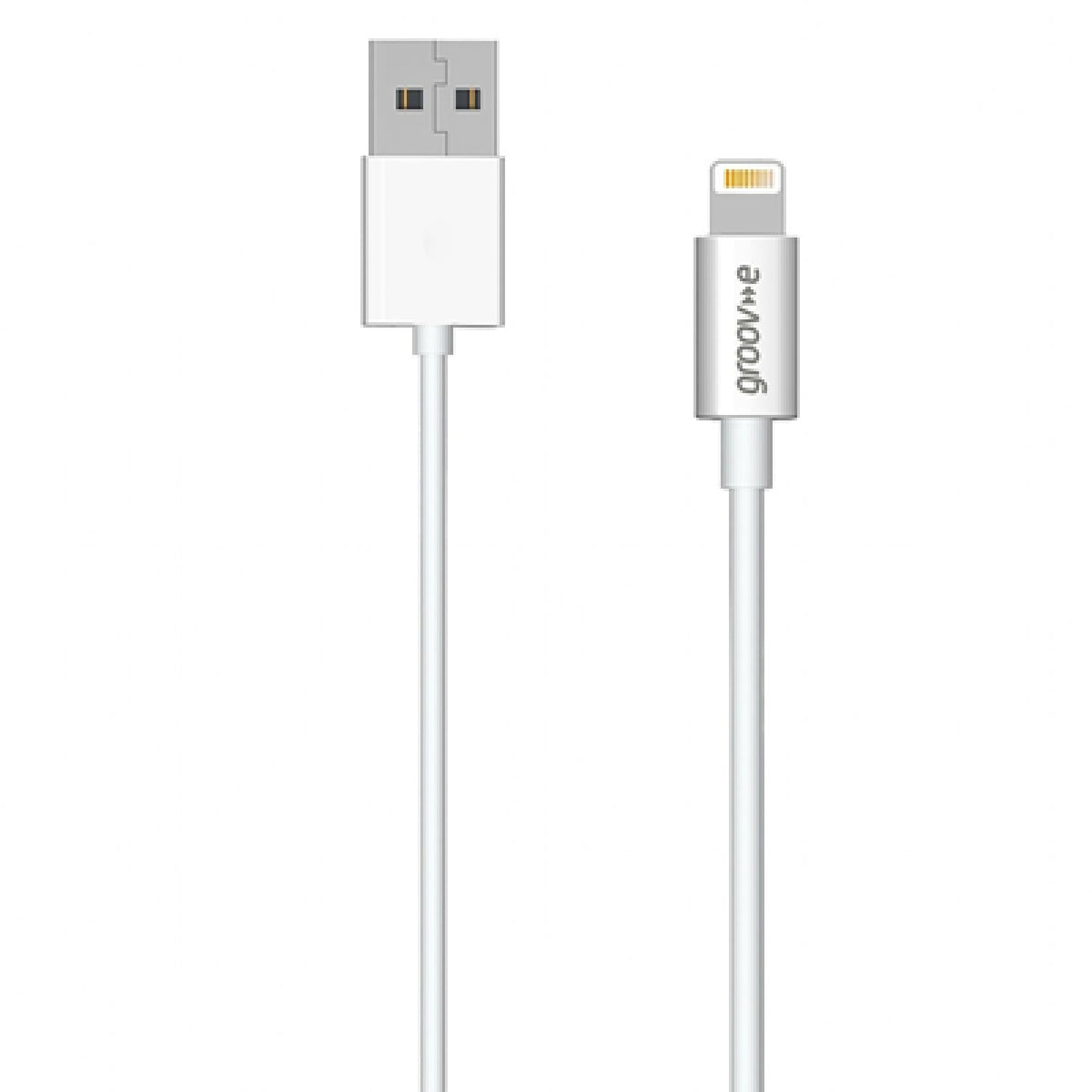 Groov-e MFi Lightning to USB-A Cable 2m - White