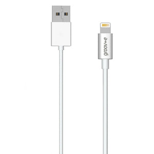 Groov-e MFi Lightning to USB-A Cable 2m - White