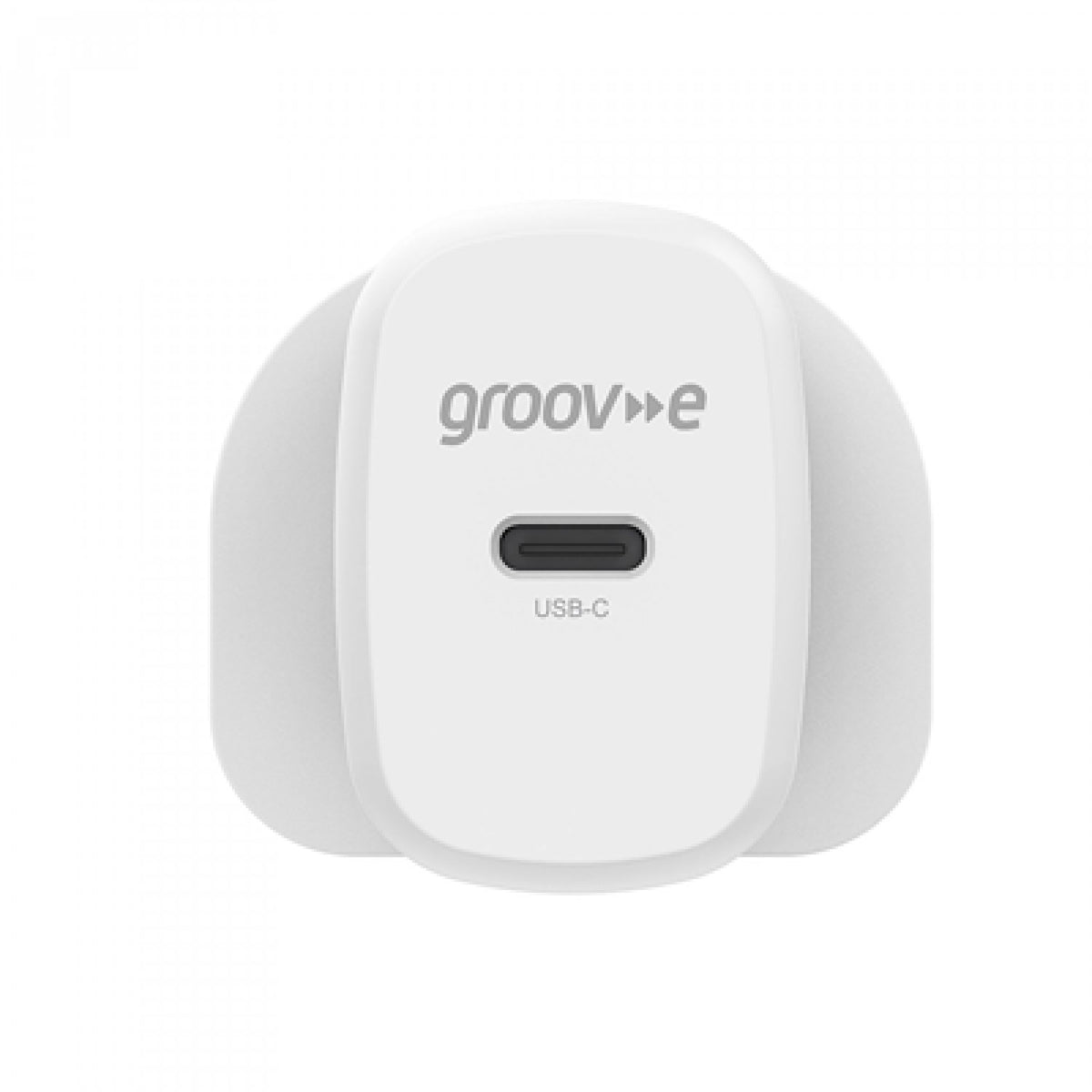 Groov-e USB-C Mains Charger - White - USB PC ACCESSORIES - Beattys of Loughrea