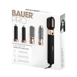 Bauer 5 in 1 Hot Air Hair Styling Set - HAIR DRYER - Beattys of Loughrea