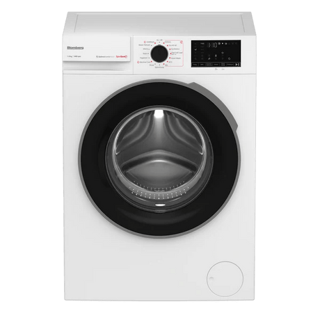 Blomberg 8kg 1400rpm Washing Machine with SpinSave White | LWA18461W - WASHING MACHINE WASHER - Beattys of Loughrea