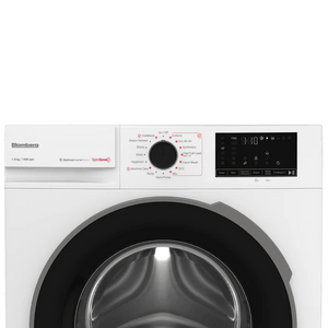 Blomberg 8kg 1400rpm Washing Machine with SpinSave White | LWA18461W - WASHING MACHINE WASHER - Beattys of Loughrea