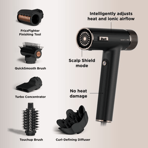 Shark SpeedStyle Pro 5 - in - 1 High - Velocity Hair Dryer System HD752UK - HAIR DRYER - Beattys of Loughrea