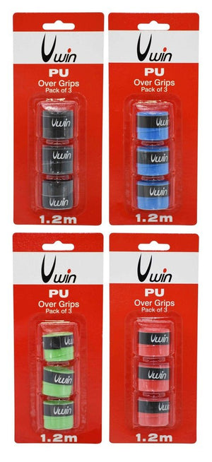 Uwin Over Grip - Pack of 3 Assorted colours - HURLS/BALLS/HELMETS/SPORTSWEAR - Beattys of Loughrea