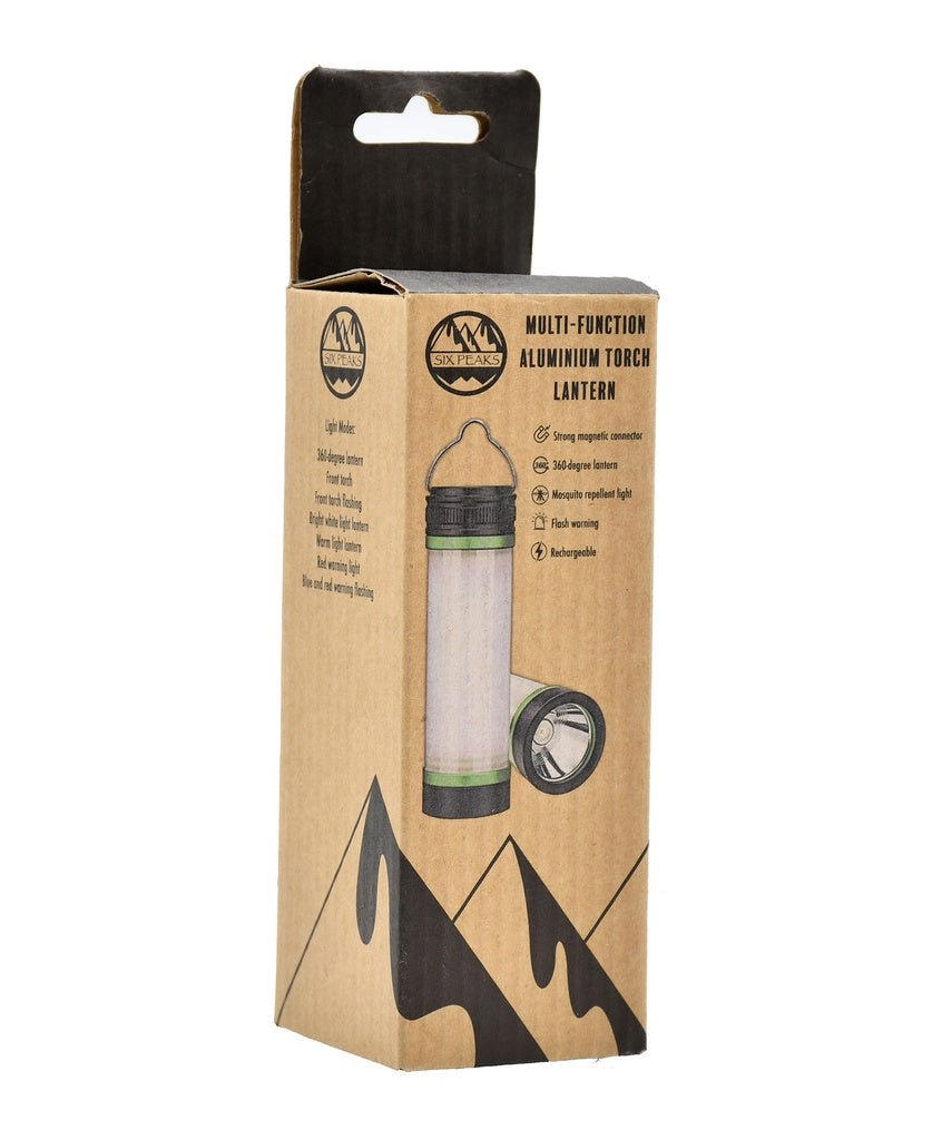 Multi - function Rechargable Aluminium Lantern Torch (500 Lumen) - TORCH/HANDLAMP - Beattys of Loughrea
