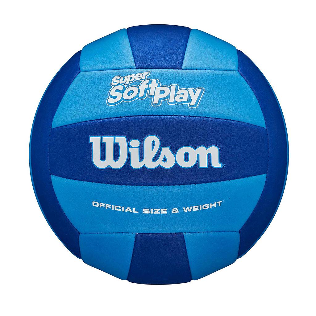 Wilson Super Soft Blue Volleyball - HURLS/BALLS/HELMETS/SPORTSWEAR - Beattys of Loughrea