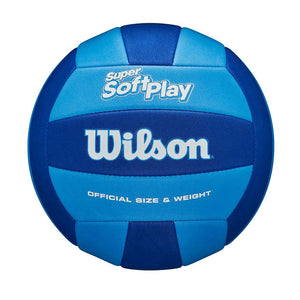 Wilson Super Soft Blue Volleyball - HURLS/BALLS/HELMETS/SPORTSWEAR - Beattys of Loughrea