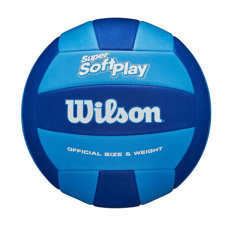Wilson Super Soft Blue Volleyball - HURLS/BALLS/HELMETS/SPORTSWEAR - Beattys of Loughrea