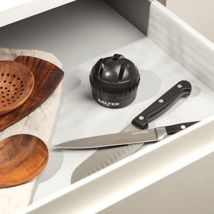 Salter Twist & Lock Manual Knife Sharpener - KITCHEN HAND TOOLS - Beattys of Loughrea