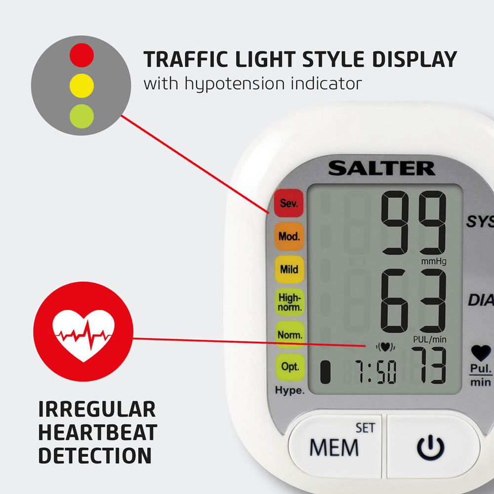 Salter Automatic Wrist Blood Pressure Monitor - BODYCARE - Beattys of Loughrea