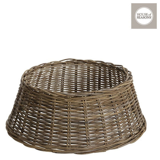 Grey Willow Christmas Tree Skirt | 80Cm X 28Cm - XMAS TREE STANDS / BAGS / SKIRTS - Beattys of Loughrea