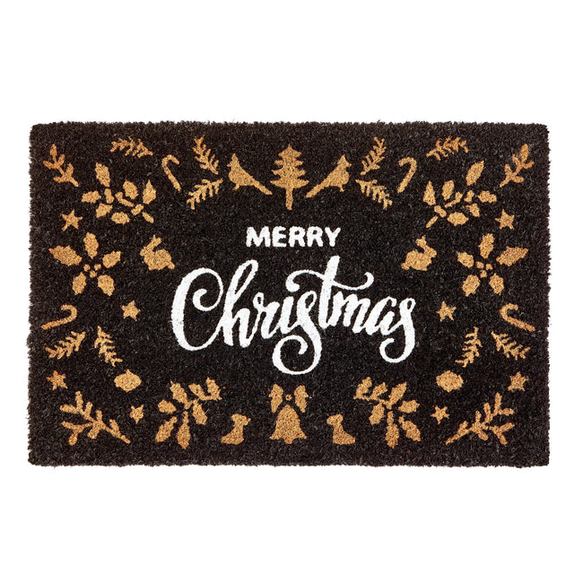 Premier 40 x 60cm Sparkle Merry Christmas Door Mat - DOOR MATS/DOOR CURTAIN - Beattys of Loughrea