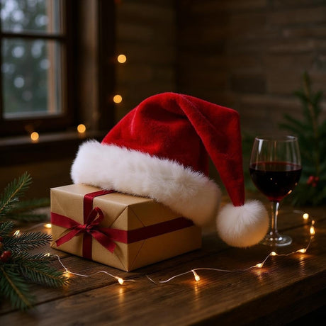 56cm Deluxe Plush Santa Hat - XMAS DECORATIONS - Beattys of Loughrea