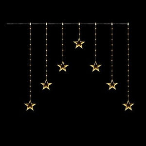 Premier Infinity Mirror Star Curtain Light with Warm White LEDs – 1.2m x 1.2m - XMAS LIGHTS LED - Beattys of Loughrea