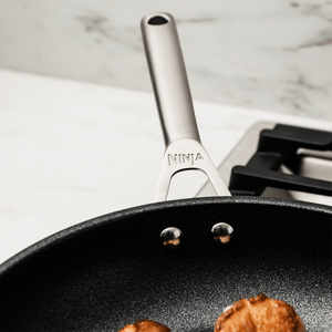 Ninja ZEROSTICK Stainless Steel 30cm Frying Pan - C60030UK - FRYPAN/WOK/SKILLET - Beattys of Loughrea