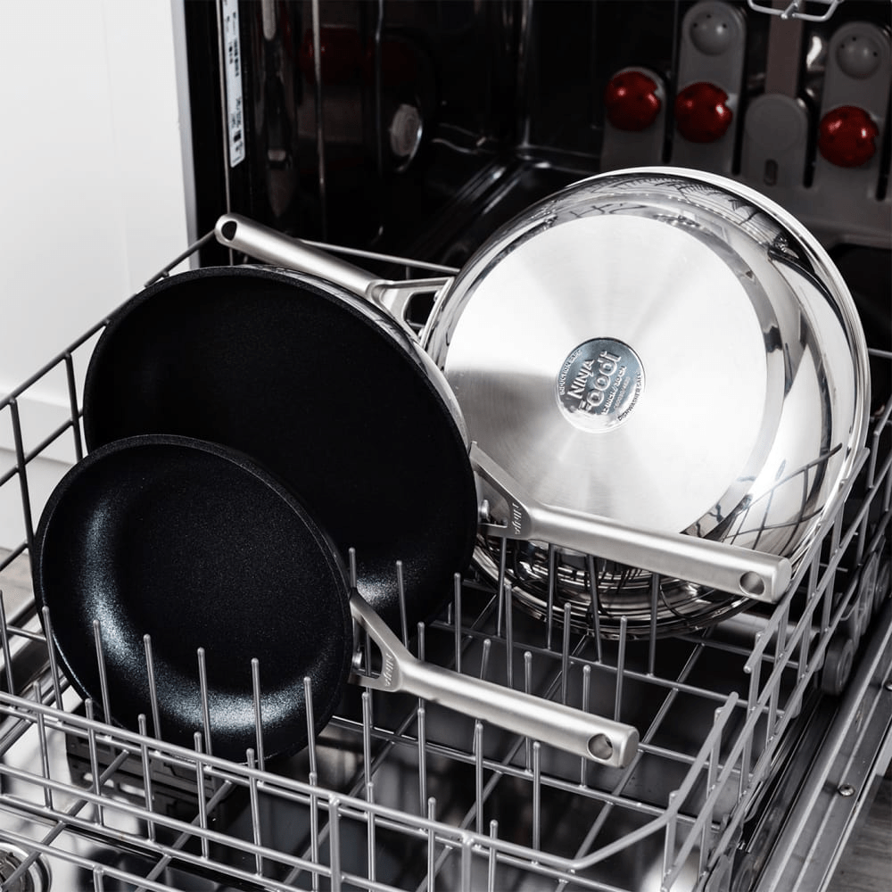 Ninja ZEROSTICK Stainless Steel 30cm Frying Pan - C60030UK - FRYPAN/WOK/SKILLET - Beattys of Loughrea