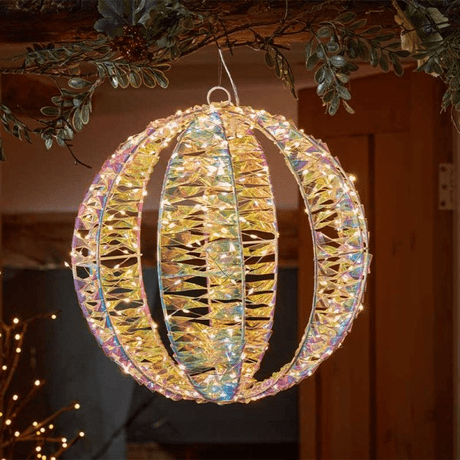 OpaLight Globe 40cm, Low Voltage - XMAS ROOM DECORATION LARGE AND LIGHT UP - Beattys of Loughrea