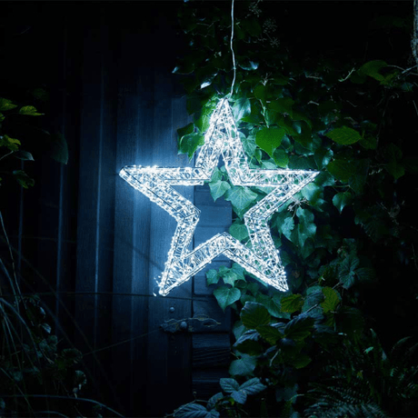 960 LED Galaxy Star 40cm - Cool White, Low Voltage - XMAS ROOM DECORATION LARGE AND LIGHT UP - Beattys of Loughrea