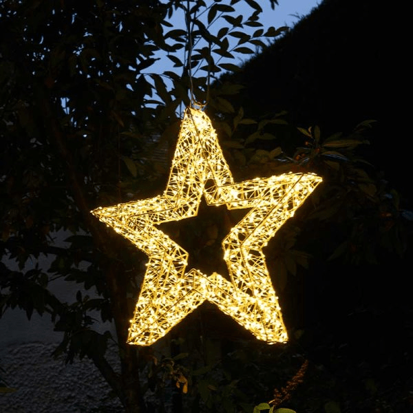960 LED Galaxy Star 40cm - Warm White, Low Voltage - XMAS ROOM DECORATION LARGE AND LIGHT UP - Beattys of Loughrea