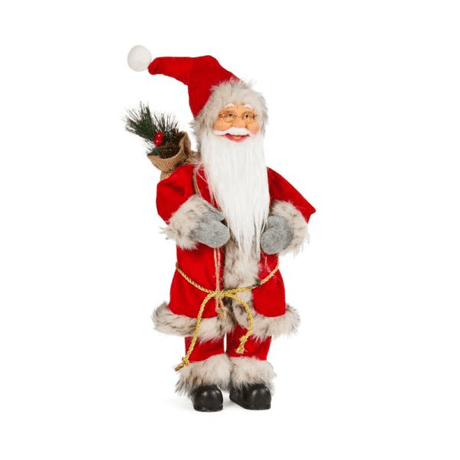 Mr Claus Figurine 52cm - XMAS SOFT DECOS - Beattys of Loughrea