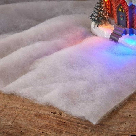 Snow Blanket White 100 x 100cm - XMAS ACCESSORIES - Beattys of Loughrea