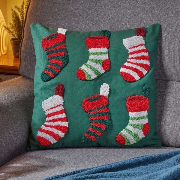 Stocking Cushion 45 x 45cm - CUSHIONS/COVERS - Beattys of Loughrea