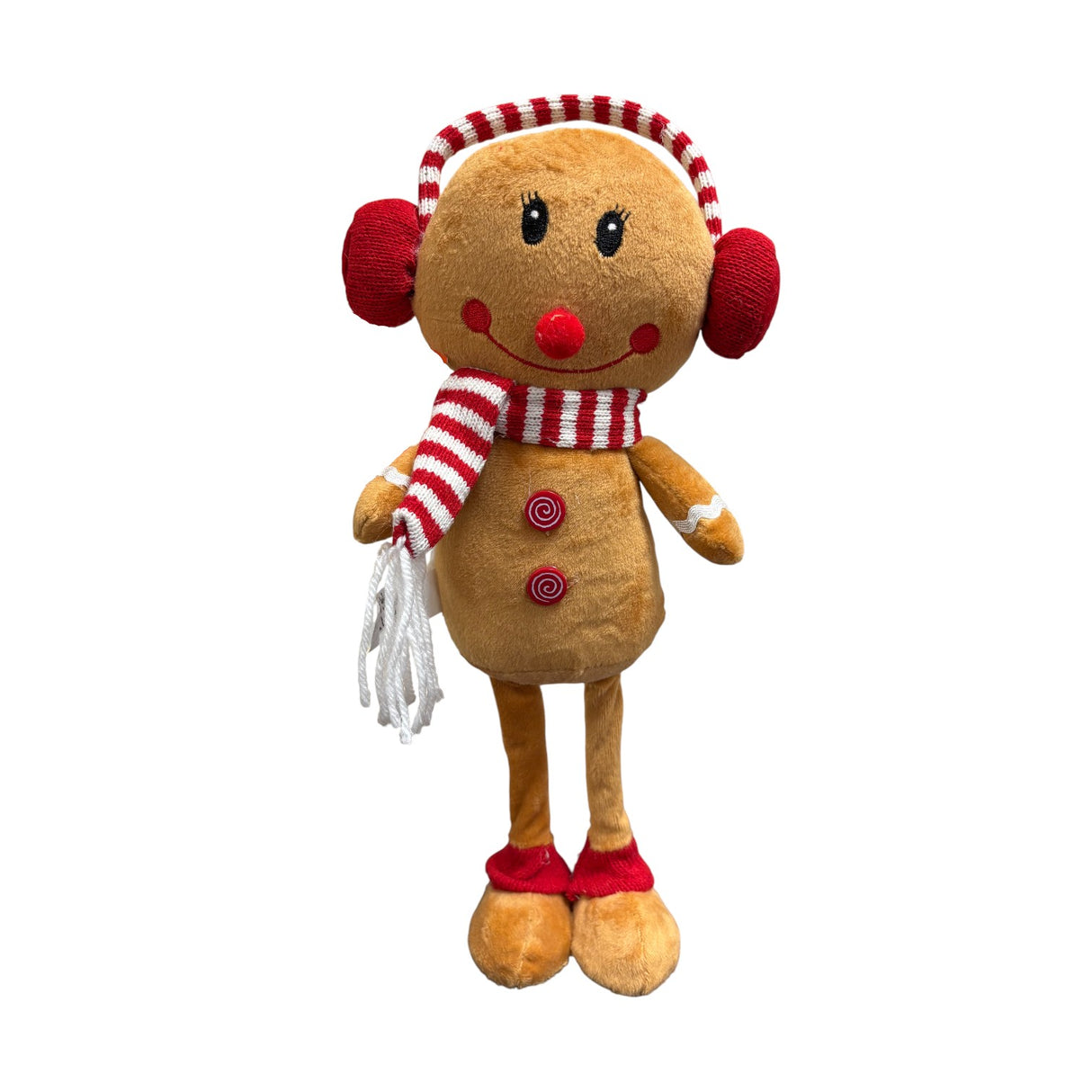 Gingerbread Girl Standing 34cm - XMAS SOFT DECOS - Beattys of Loughrea