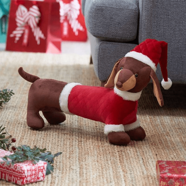 Donovan Plush Dachshund 55cm - XMAS SOFT DECOS - Beattys of Loughrea