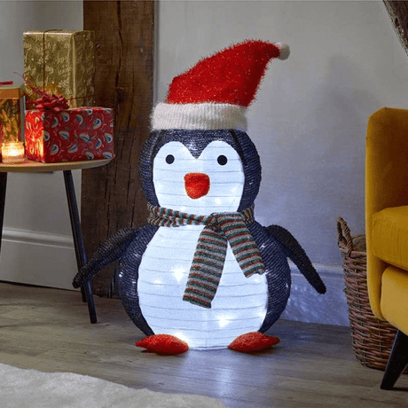 Pop - Up Penguin 72cm - XMAS ROOM DECORATION LARGE AND LIGHT UP - Beattys of Loughrea