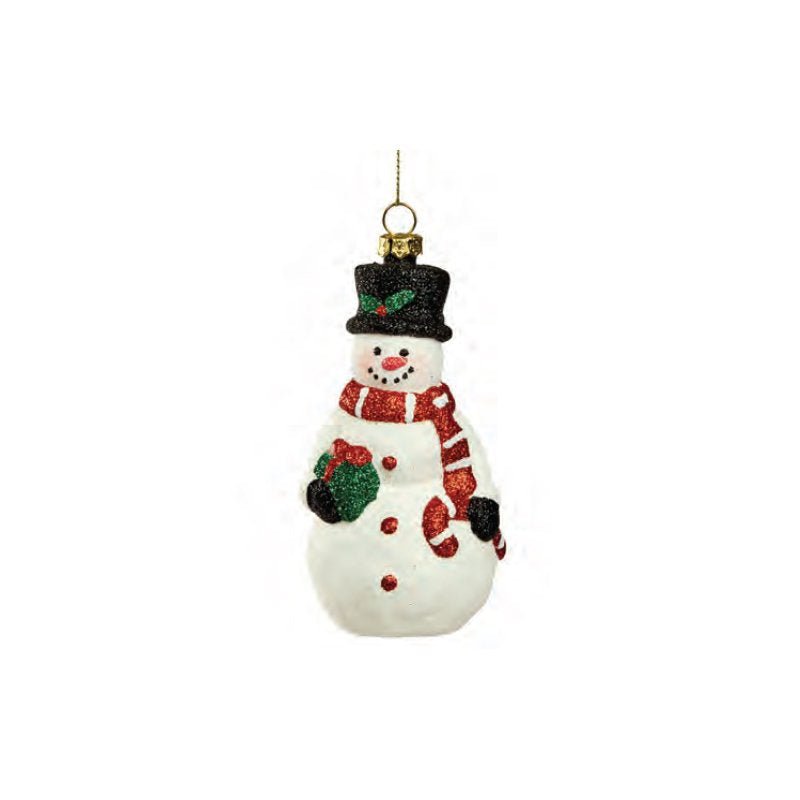 Charming Snowman Pendant Christmas Tree Ornament - XMAS HANGING DECOS - Beattys of Loughrea