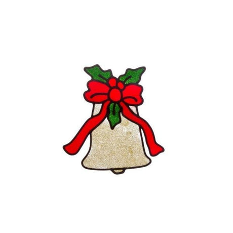 20cm Bell Window Sticker - XMAS ACCESSORIES - Beattys of Loughrea